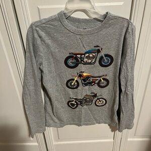 Boys motorcycle shirt - size Small